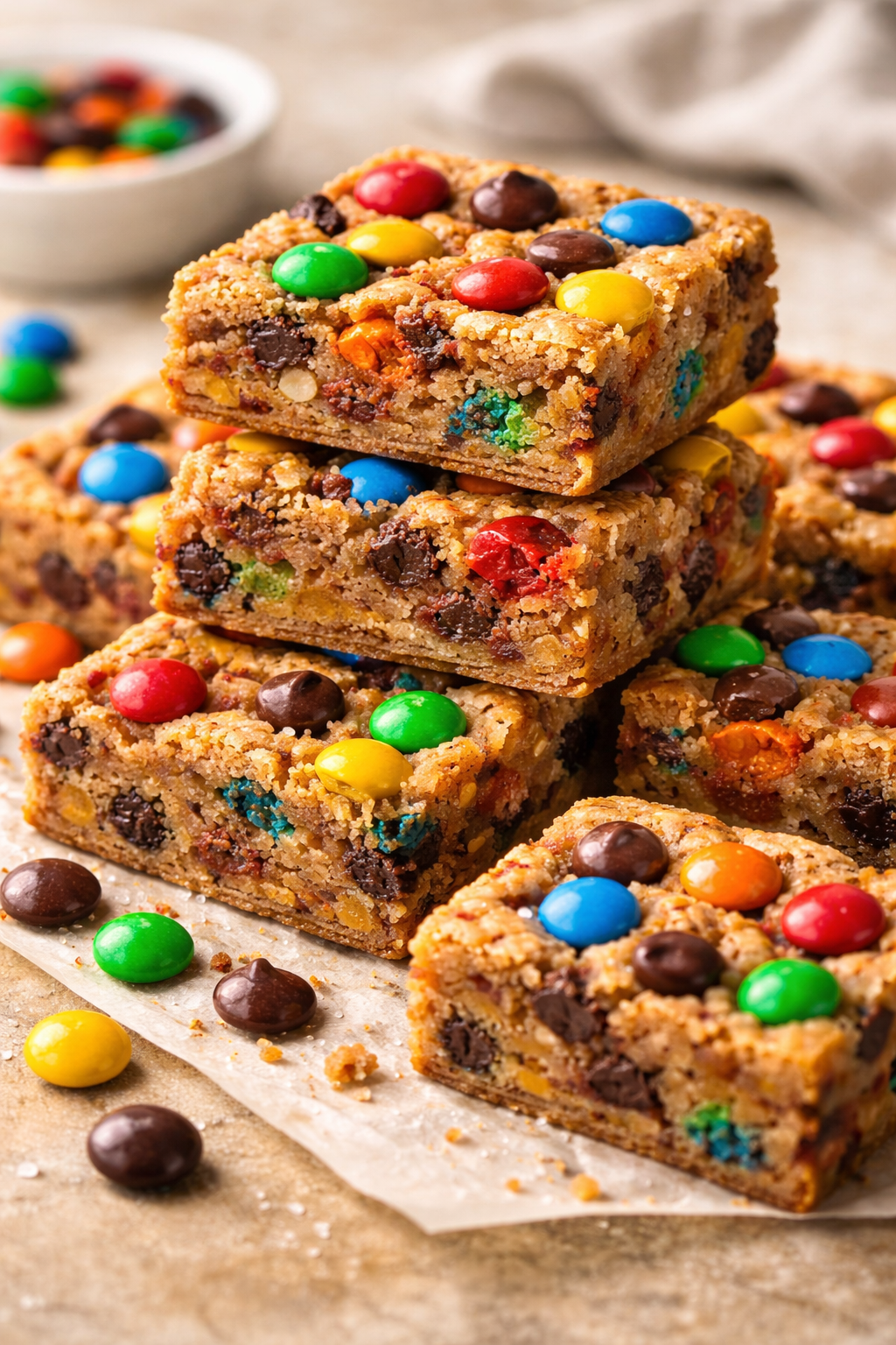M&Ms Blondies